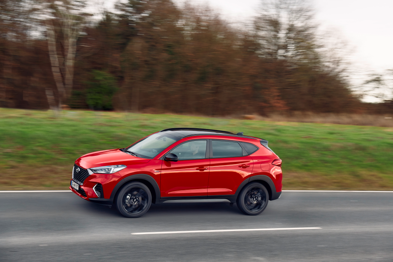Illustration for article titled Europe’s Getting a Fun-ish Hyundai Tucson N Line With a Manual